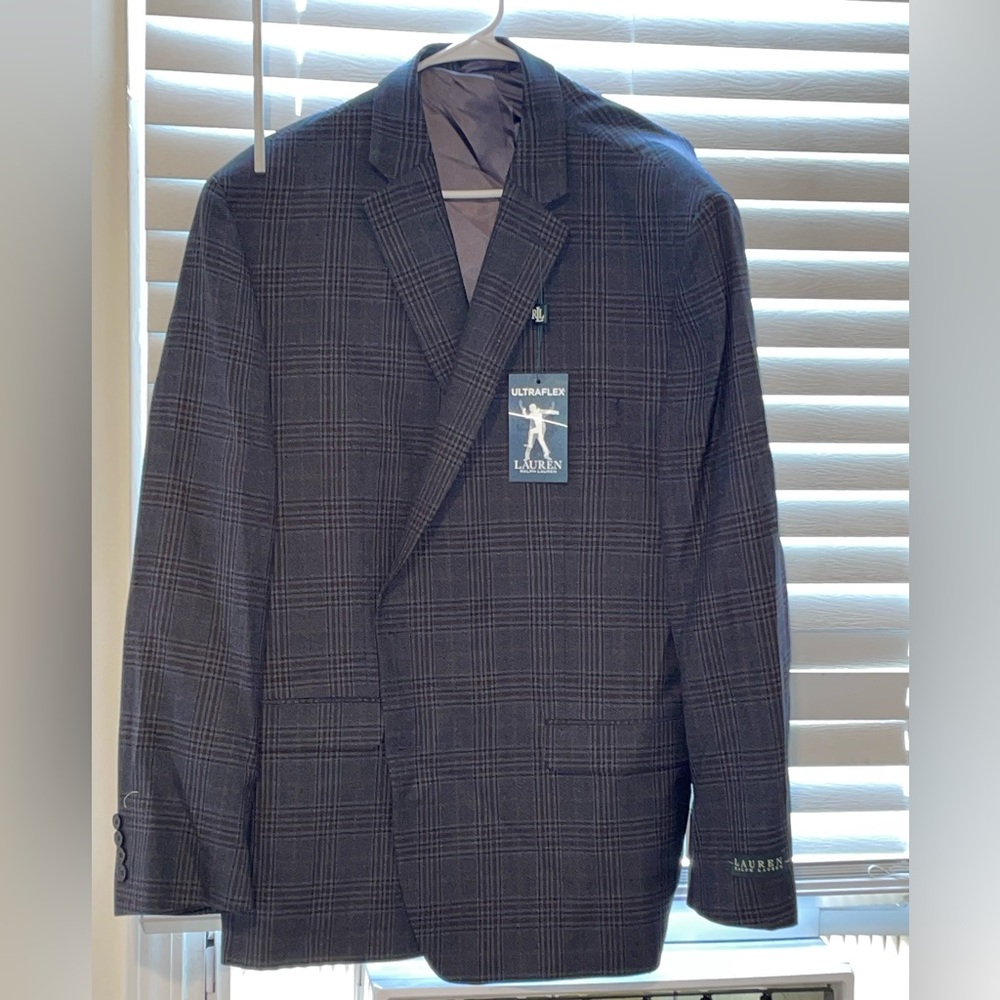 Ralph Lauren grey blazer.